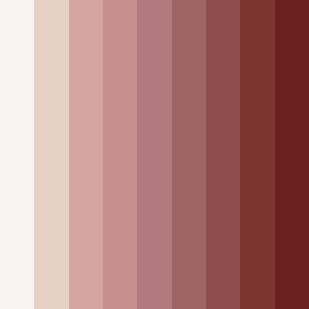 Download red elegance color palette PNG image (square)