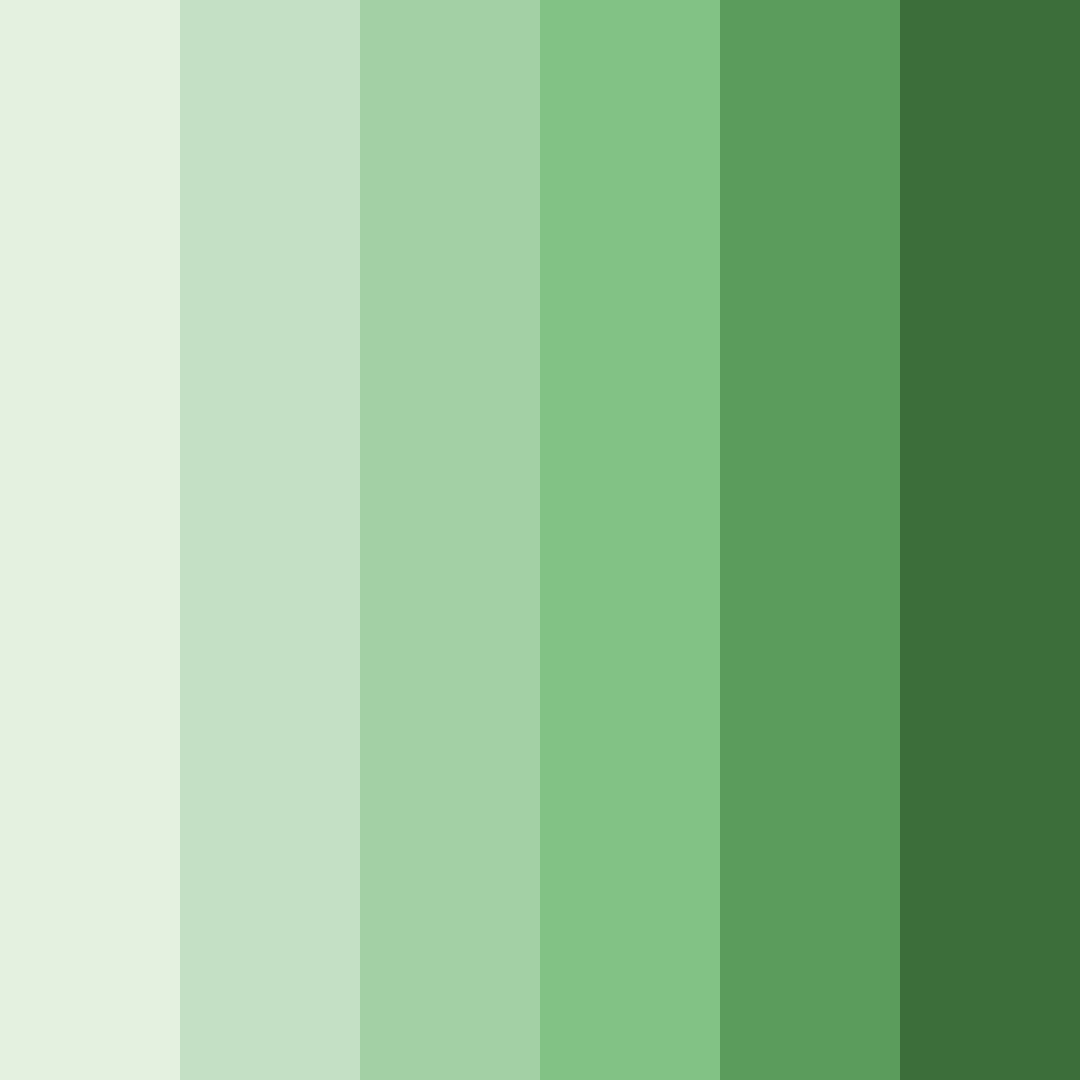 Download whispering meadow color palette PNG image (square)