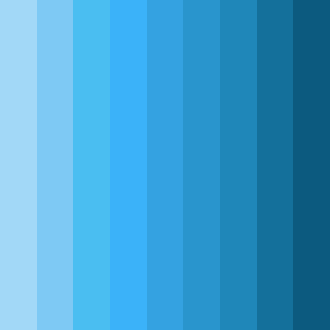 Download ocean breeze symphony color palette PNG image (square)