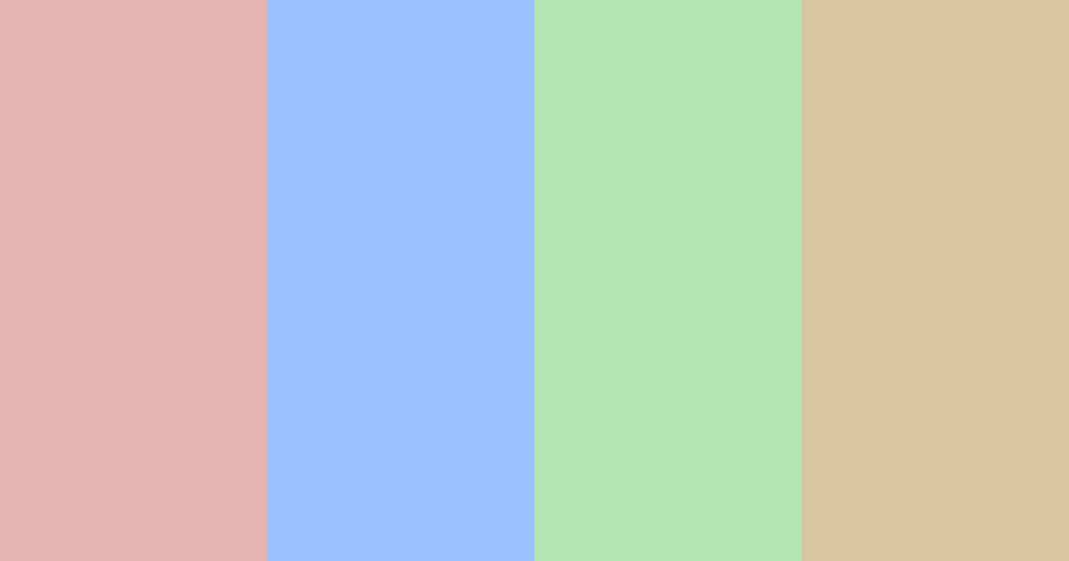 Download serene horizon color palette PNG image (landscape)