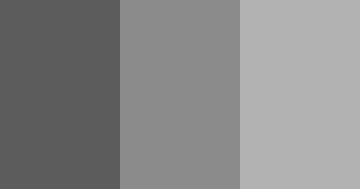 Download shades of gray color palette PNG image (landscape)