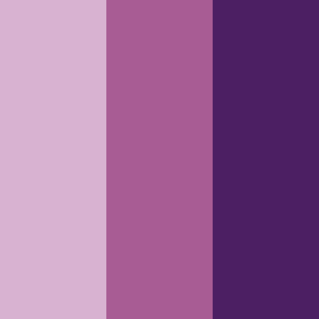 Download shades of purple color palette PNG image (square)