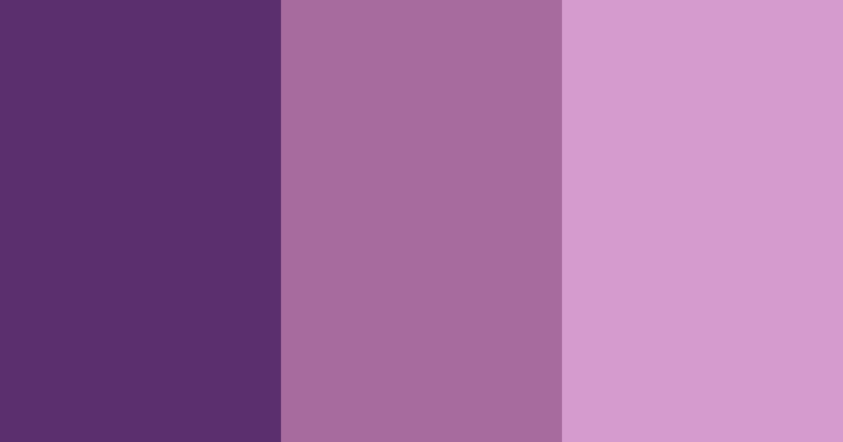 Download shades of purple color palette PNG image (landscape)