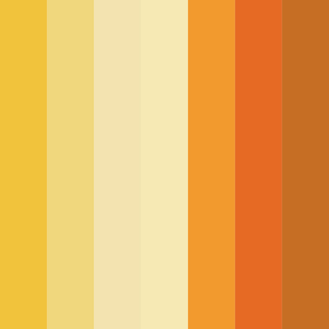 Download aquatic symphony color palette PNG image (square)