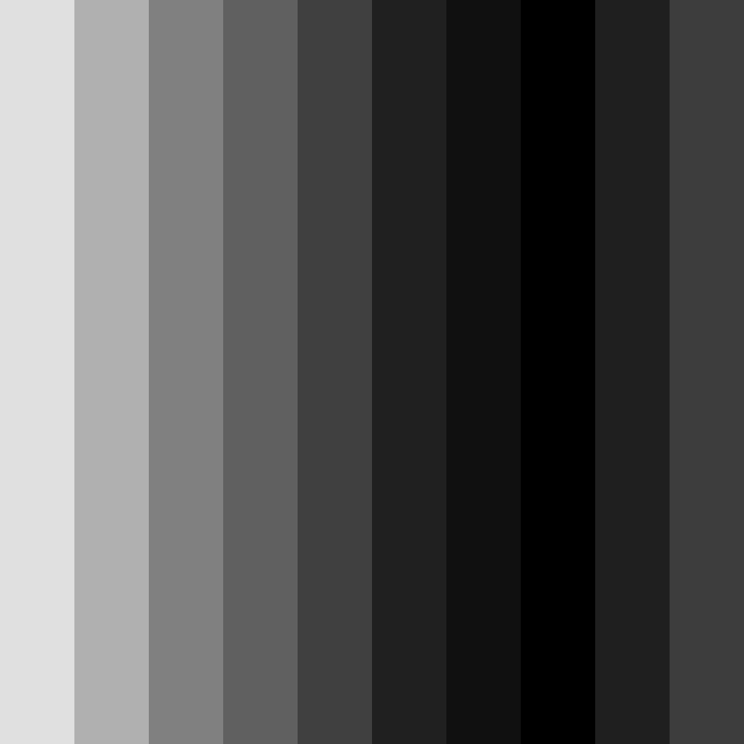 Download shades of shadows color palette PNG image (square)
