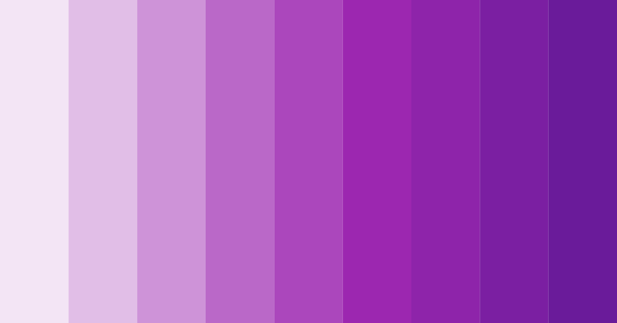 Download whimsical lavender dreams color palette PNG image (landscape)