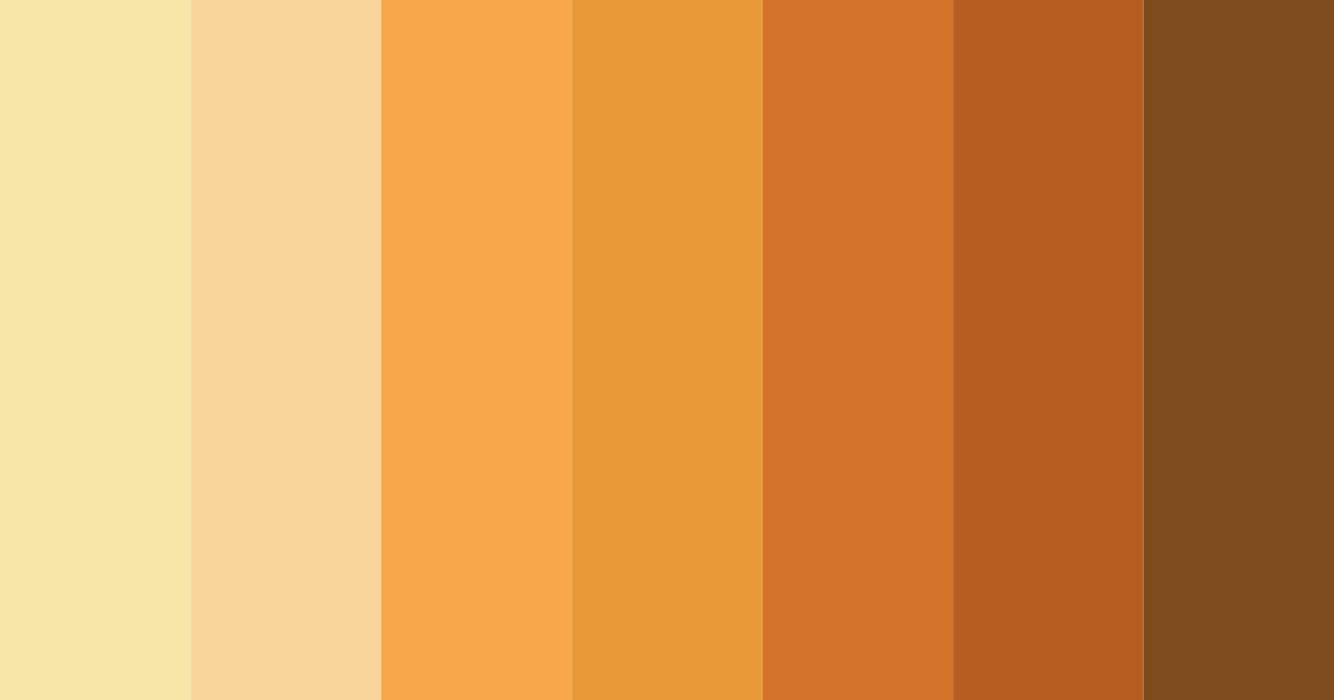 Download golden sunset color palette PNG image (landscape)