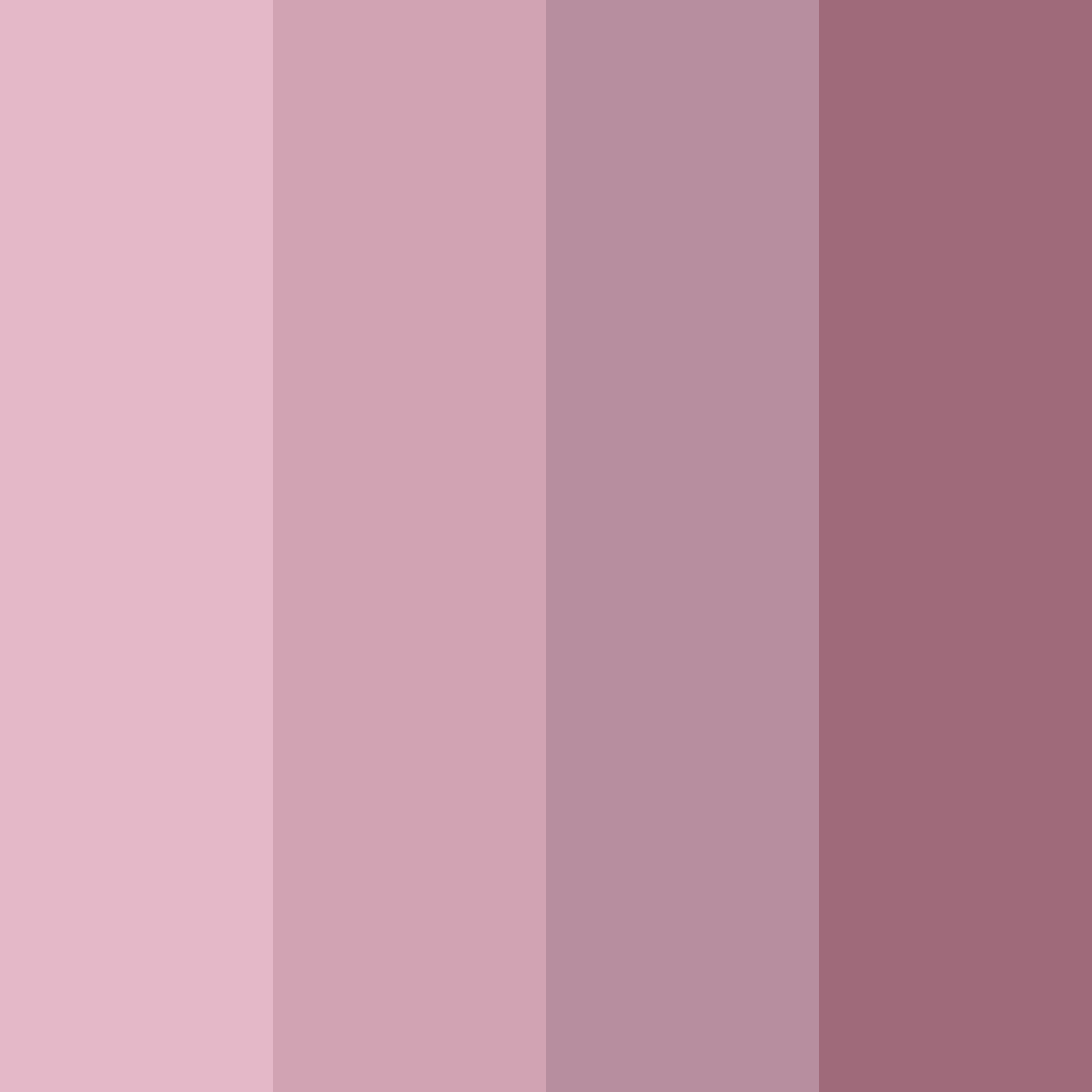 Download dusty pink color palette PNG image (square)