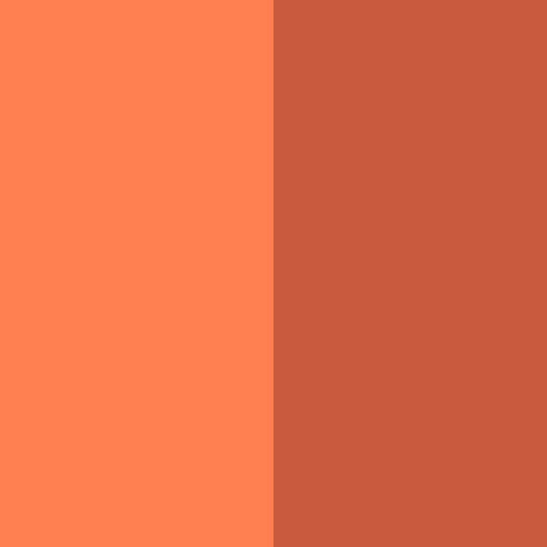 Download soft ember glow color palette PNG image (square)
