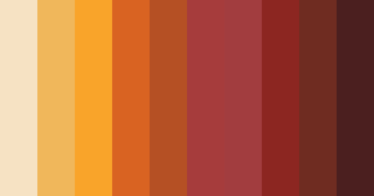 Download autobahn sunset color palette PNG image (landscape)