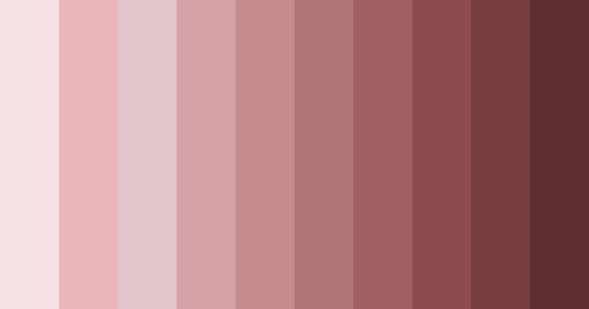 Download dusty rose color palette PNG image (landscape)