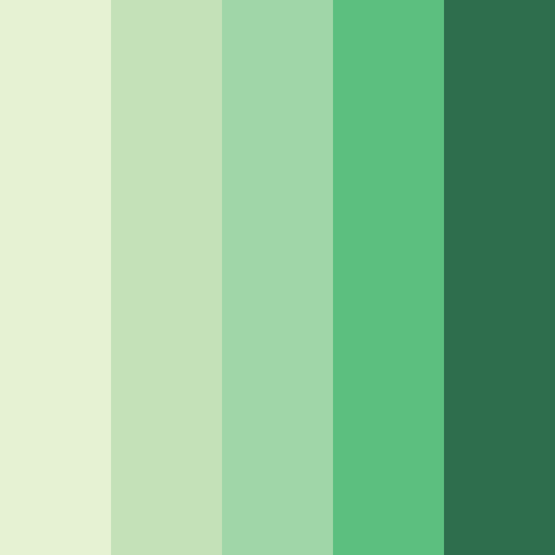 Download whispers of the bamboo grove color palette PNG image (square)