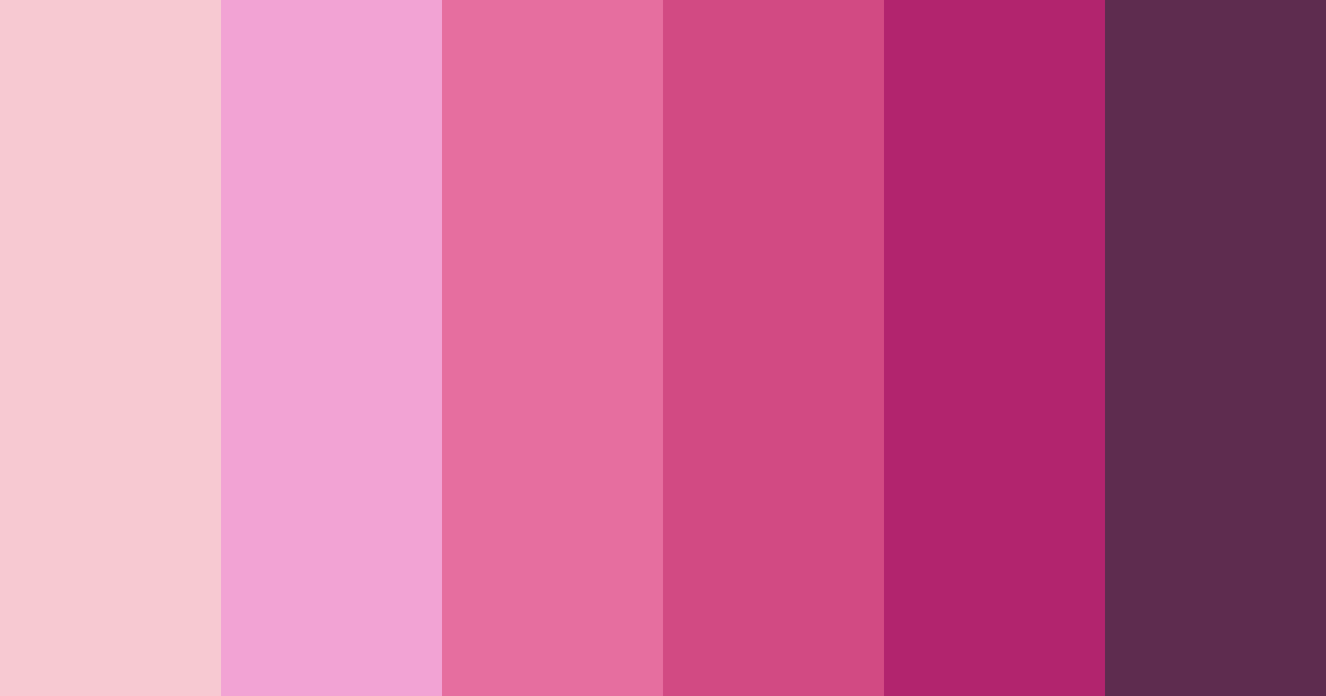 Download pink rainbow color palette PNG image (landscape)