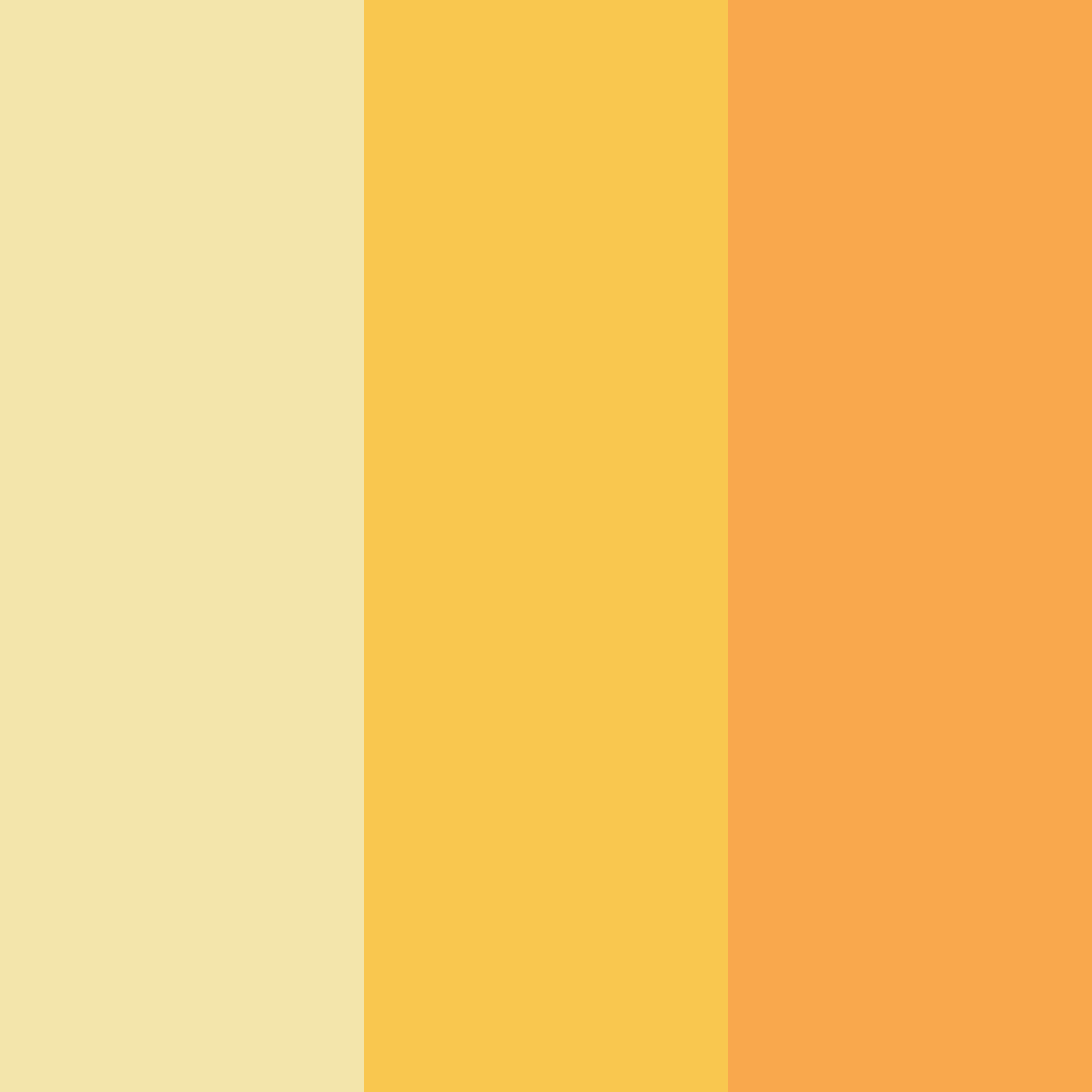Download savory sunshine color palette PNG image (square)
