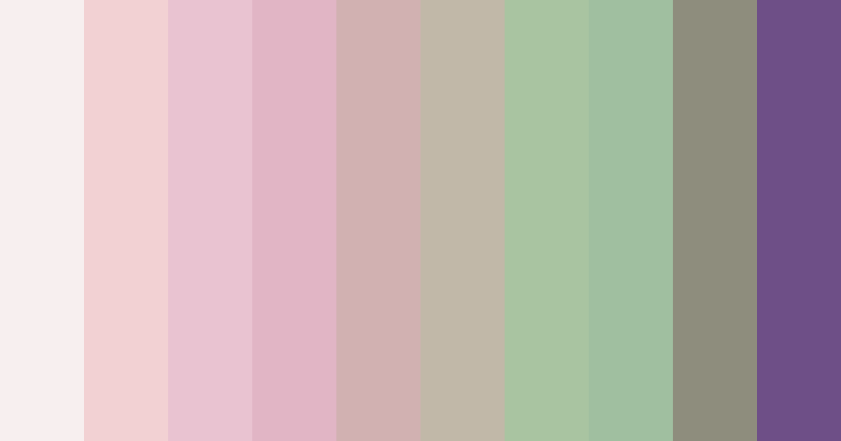 Download whispers of serenity color palette PNG image (landscape)