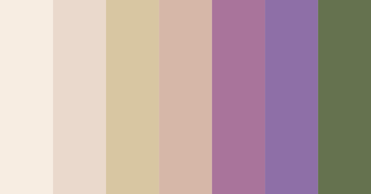 Download muted pink color palette PNG image (landscape)