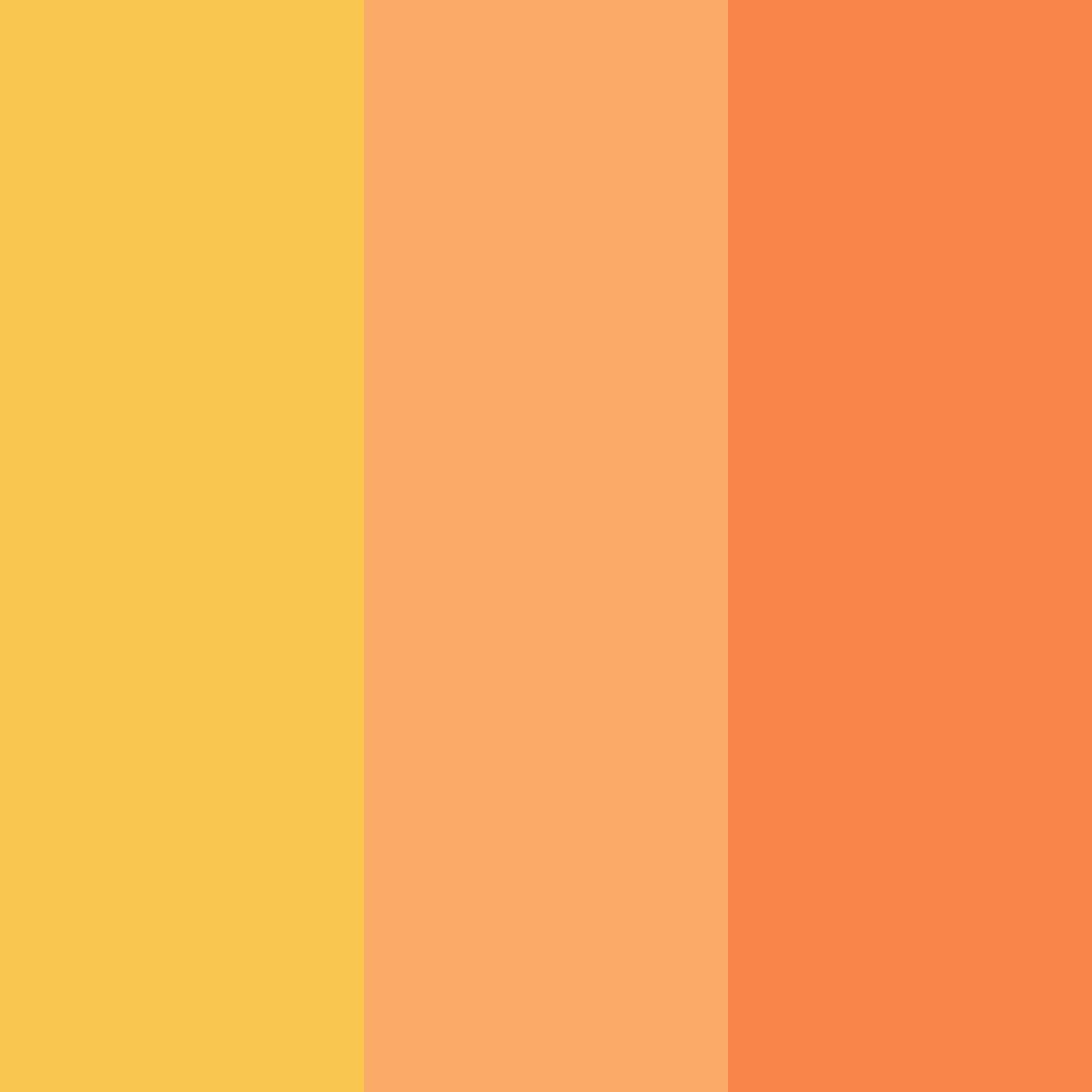 Download sunset melodies color palette PNG image (square)