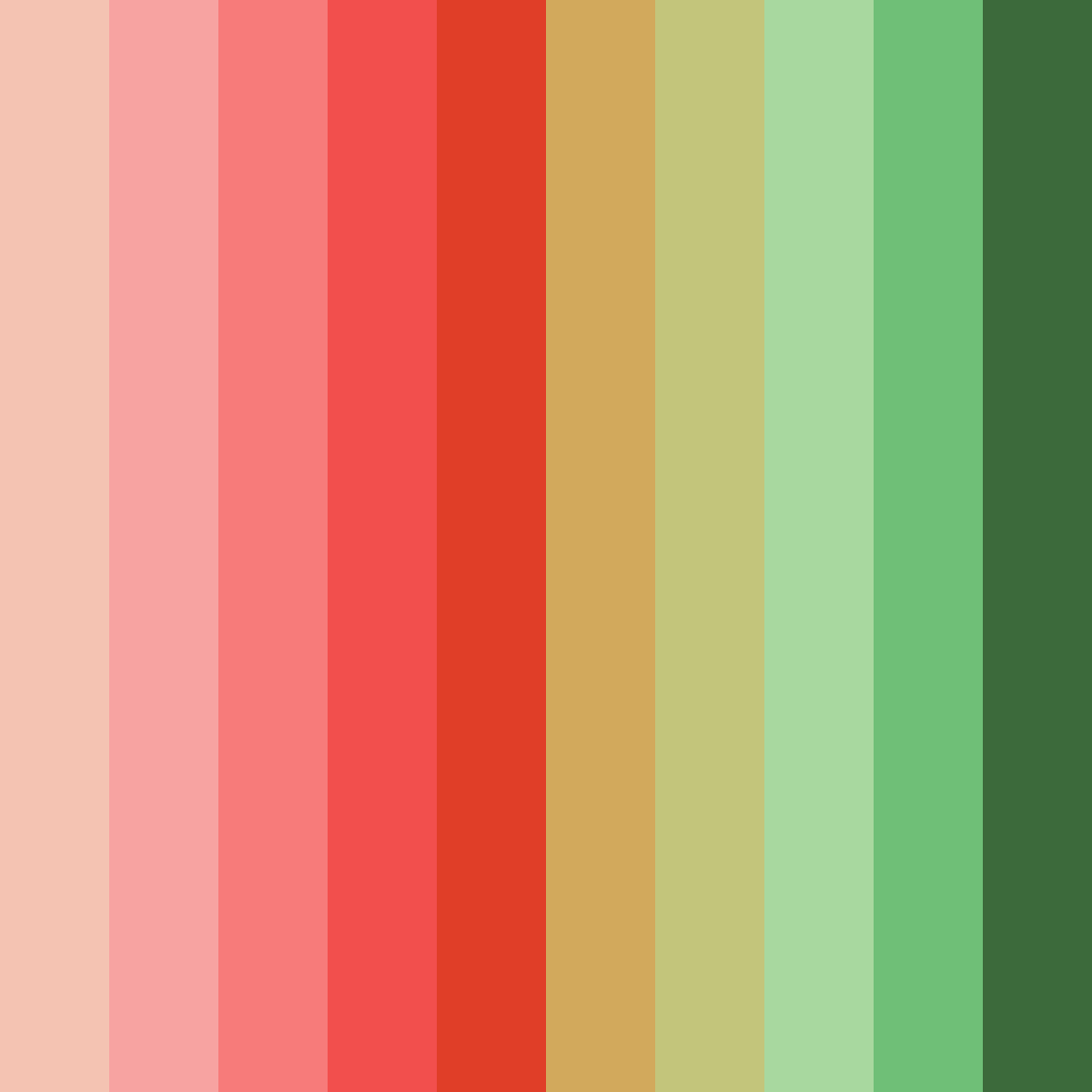 Download rustic harmony color palette PNG image (square)