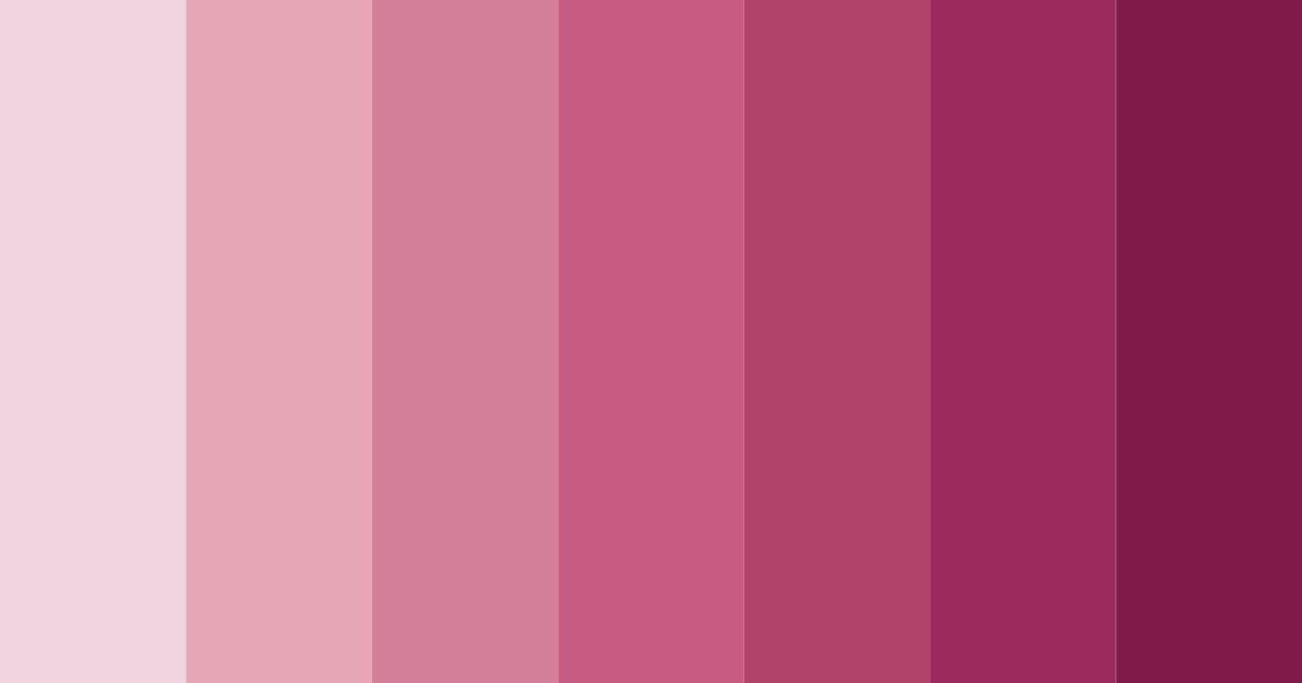 Download pink shades of sophia color palette PNG image (landscape)
