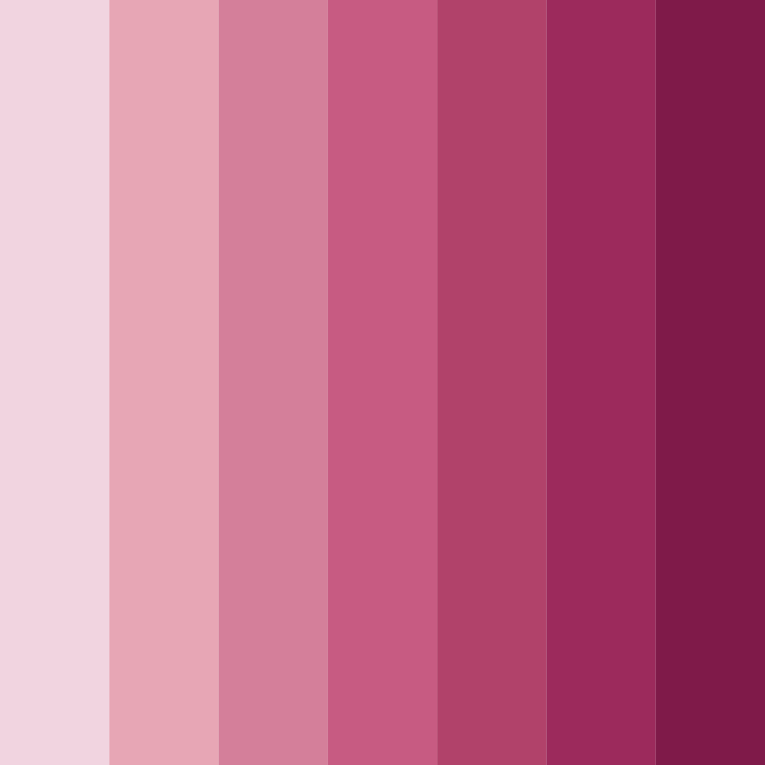 Download pink shades of sophia color palette PNG image (square)