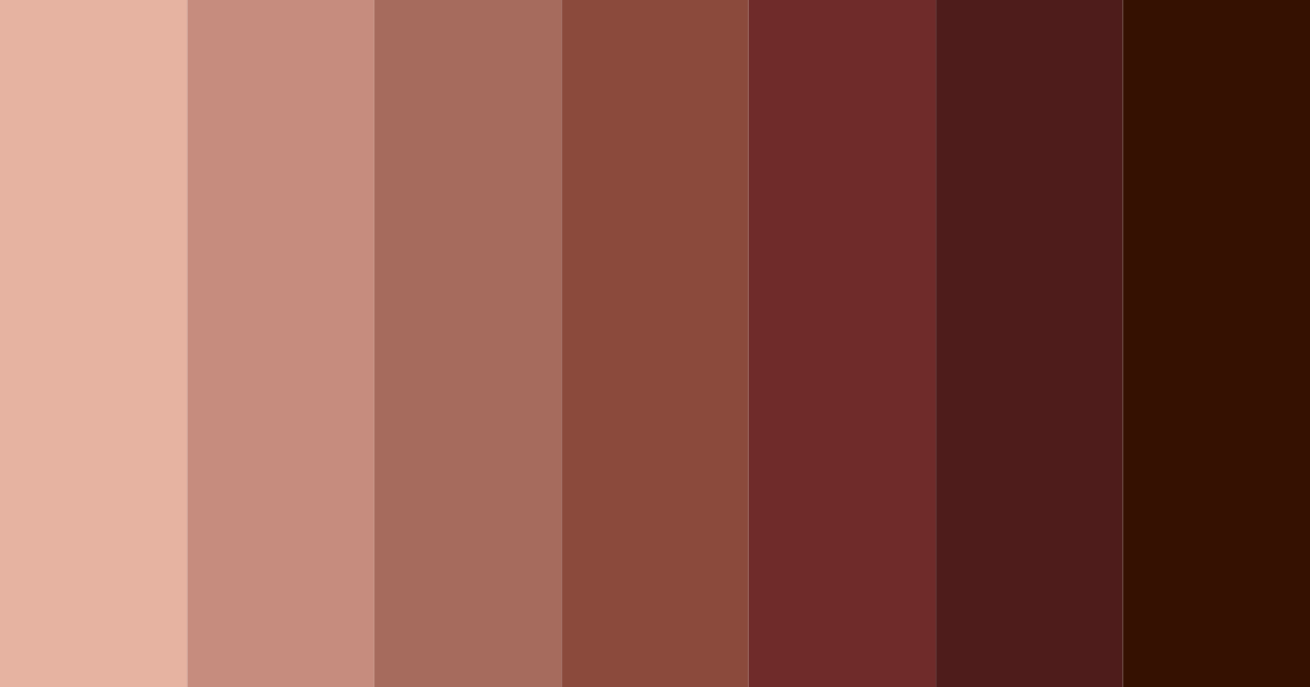 Download rustic ember color palette PNG image (landscape)