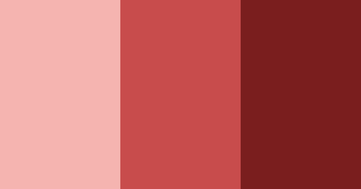 Download deep red color palette PNG image (landscape)