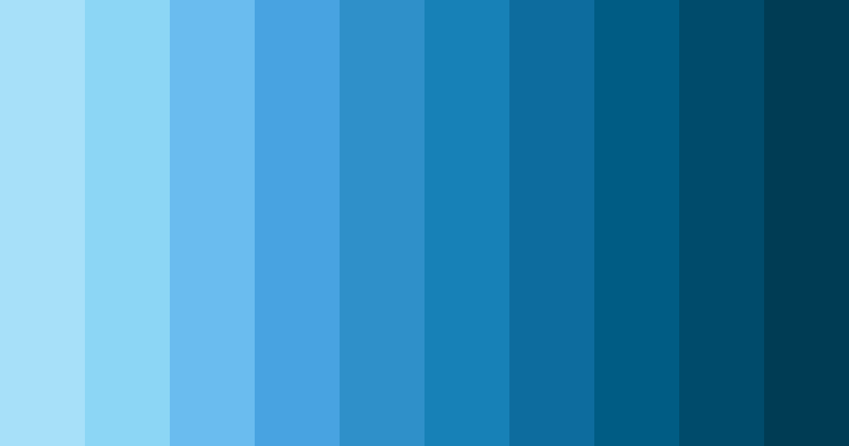 Download oceanic dreamscape color palette PNG image (landscape)