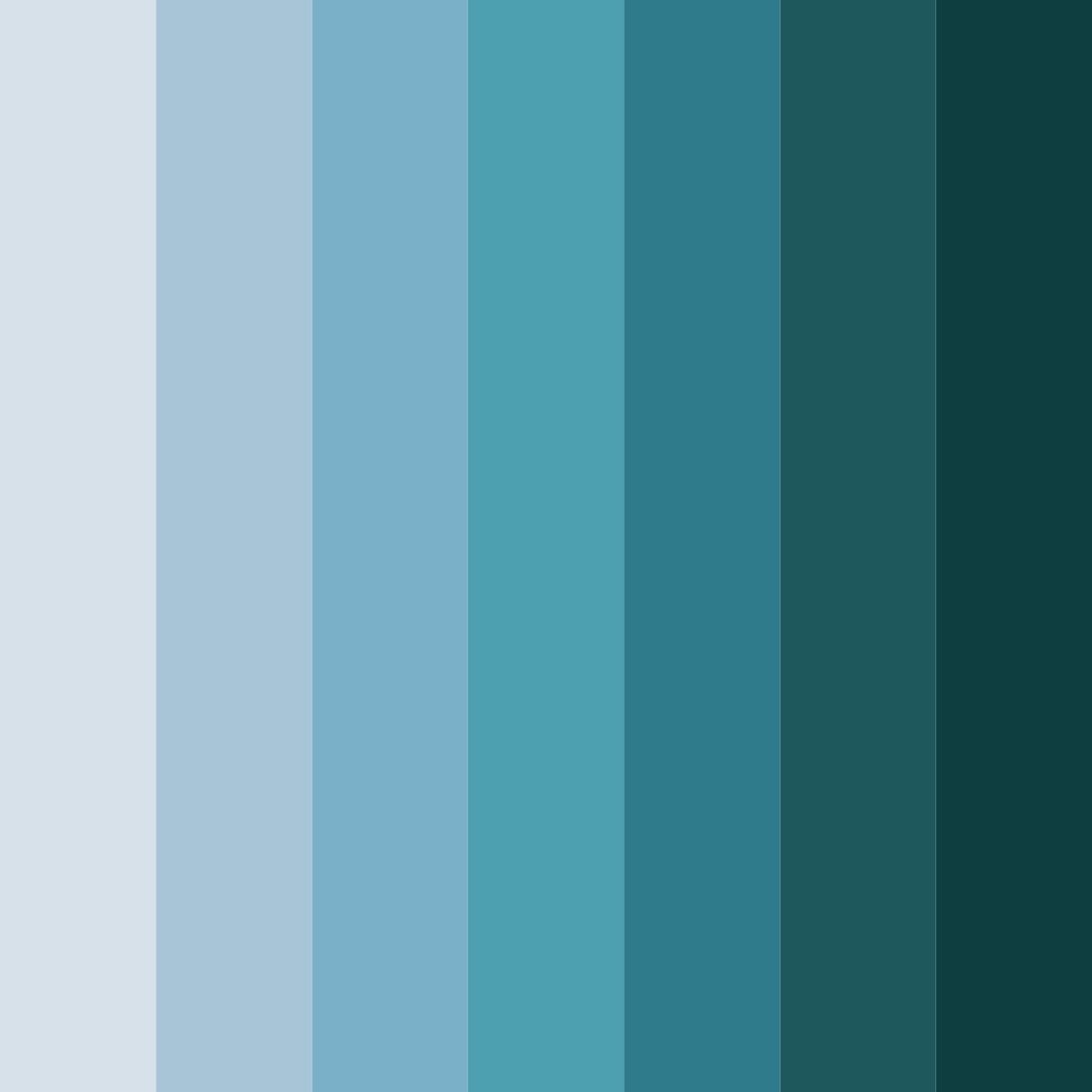 Download ocean breeze escape color palette PNG image (square)