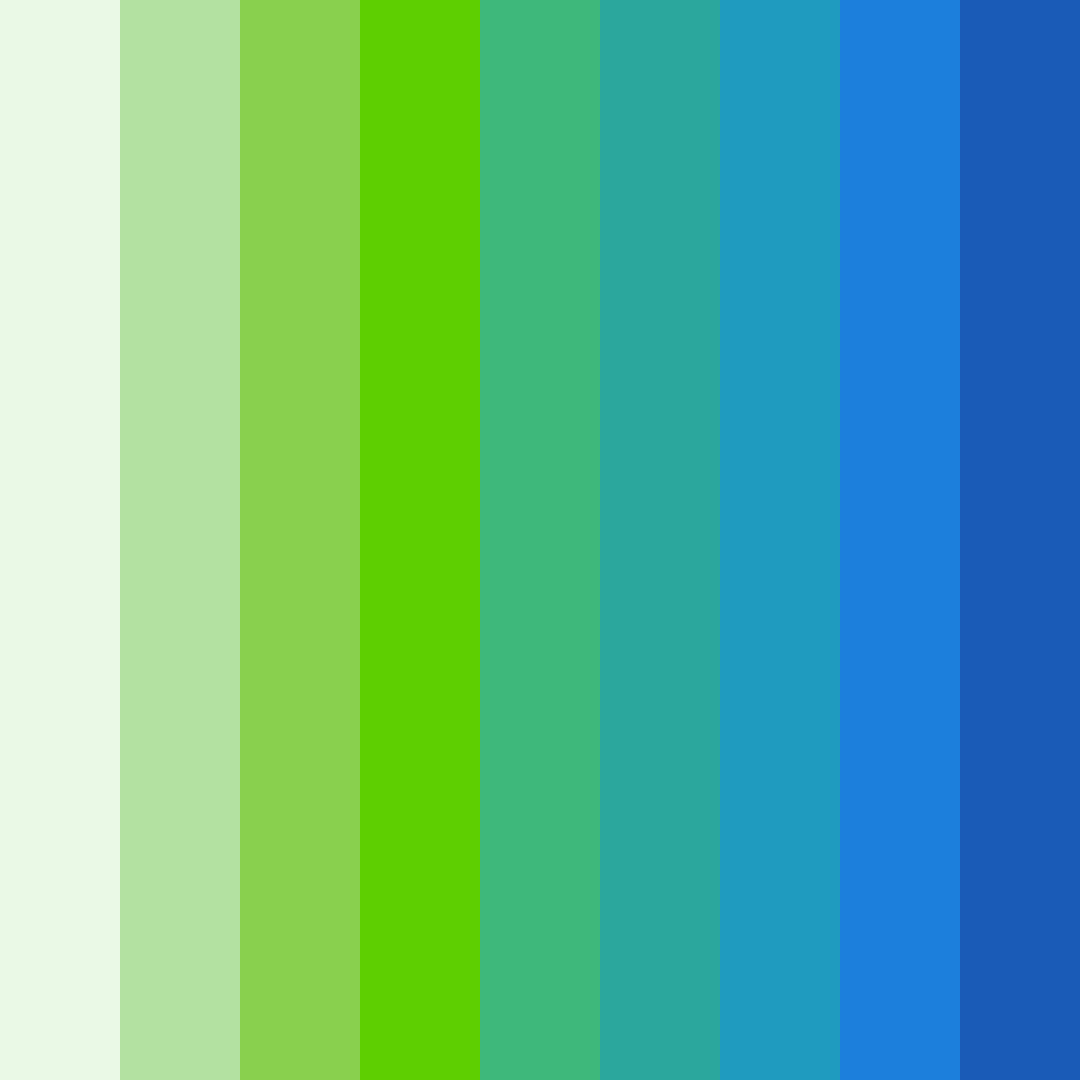 Download vibrant surge color palette PNG image (square)
