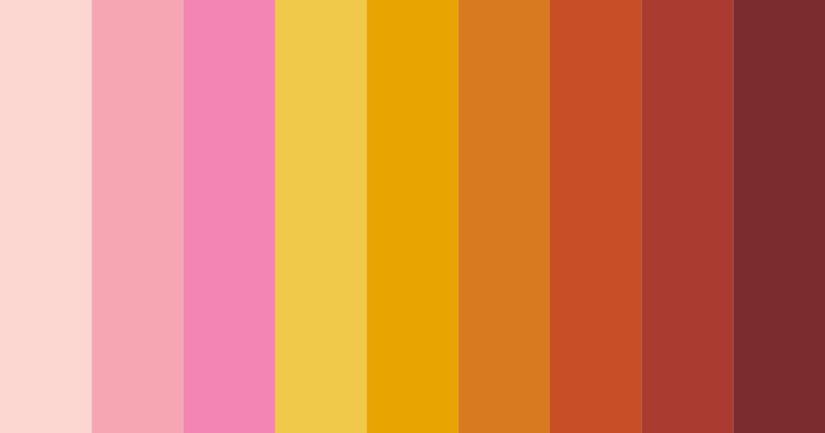Download sunset orchard color palette PNG image (landscape)