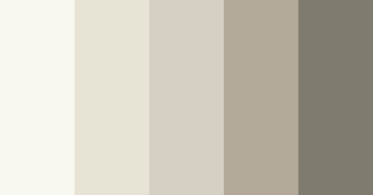 Download off white serenity color palette PNG image (landscape)