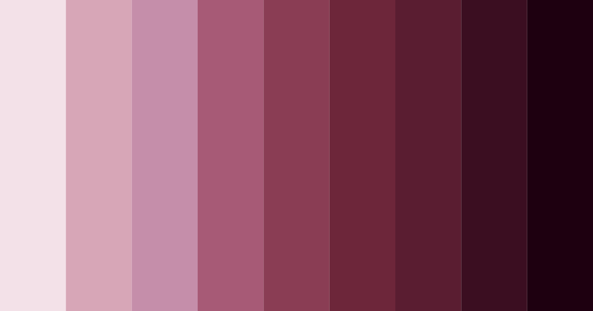 Download wine shades color palette PNG image (landscape)