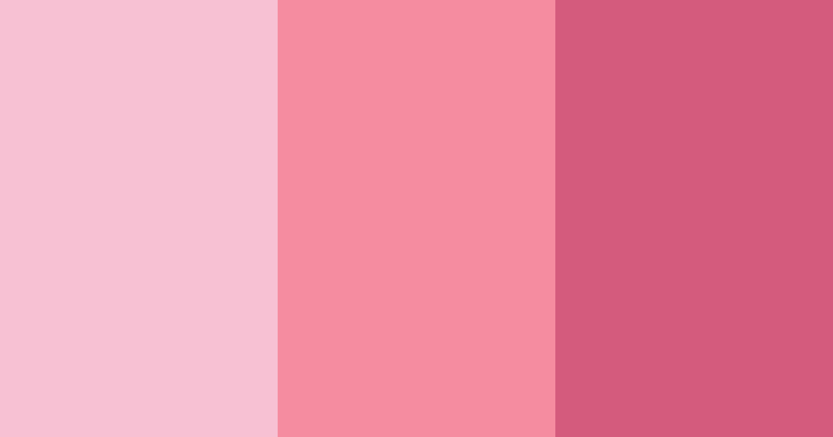 Download pink blossom color palette PNG image (landscape)