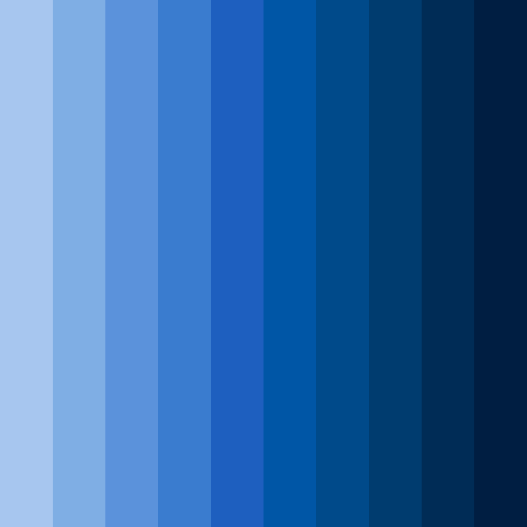 Download azure cascade color palette PNG image (square)