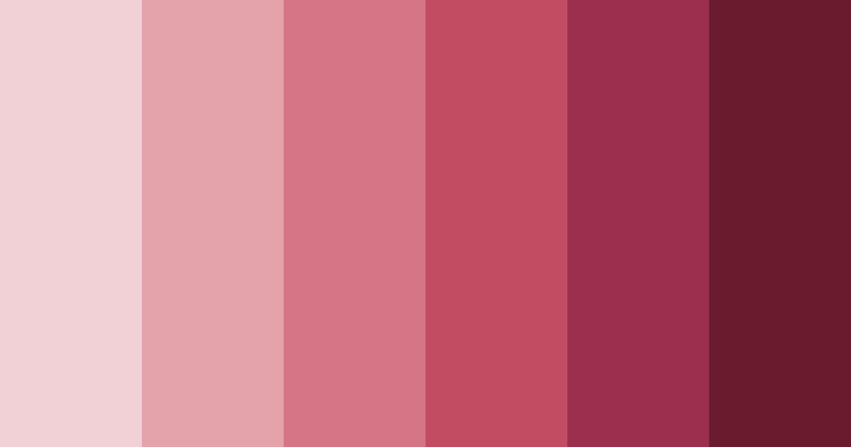 Download puce red shades color palette PNG image (landscape)
