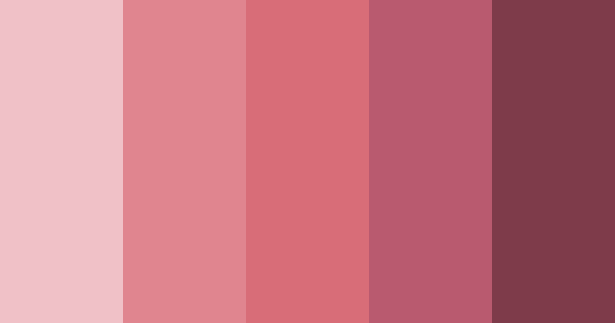 Download rosewood embrace color palette PNG image (landscape)