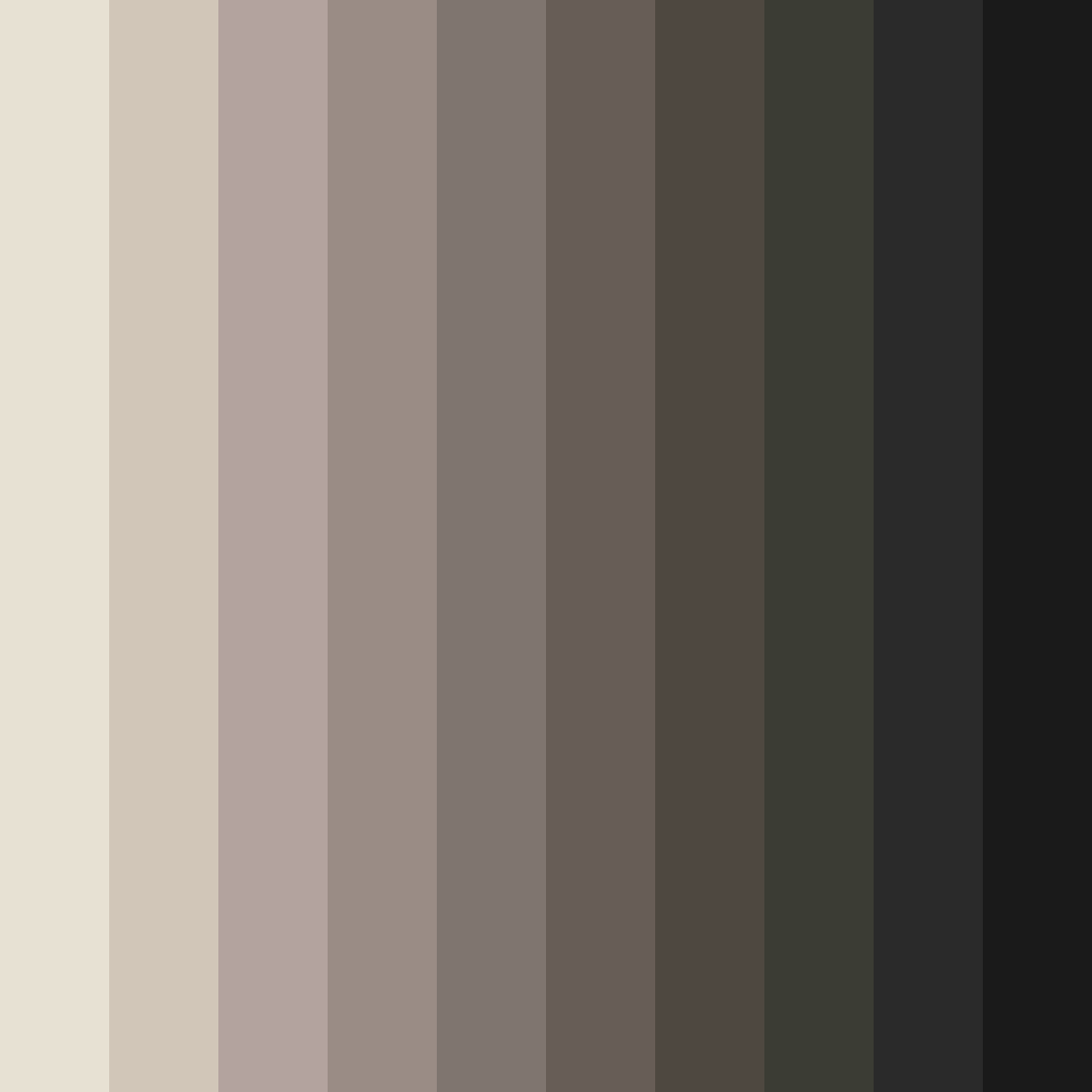 Download warm gray color palette PNG image (square)