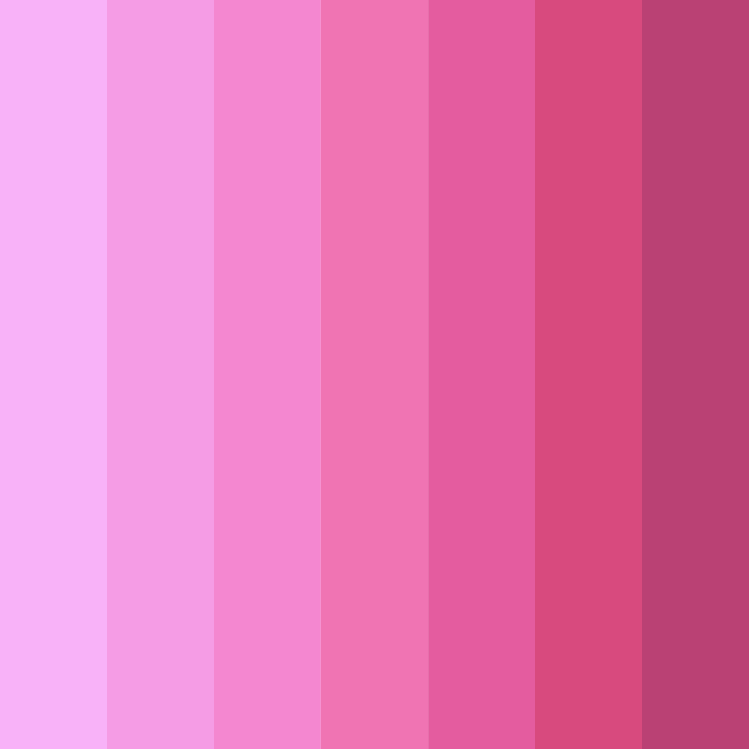 Download pink dreamscape color palette PNG image (square)
