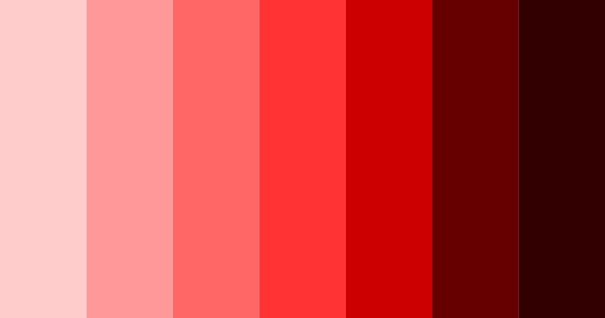 Download shades of red and black color palette PNG image (landscape)