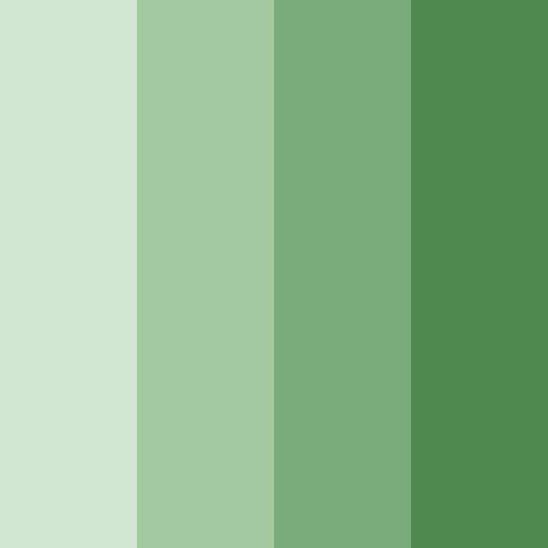 Download whispers of sage color palette PNG image (square)