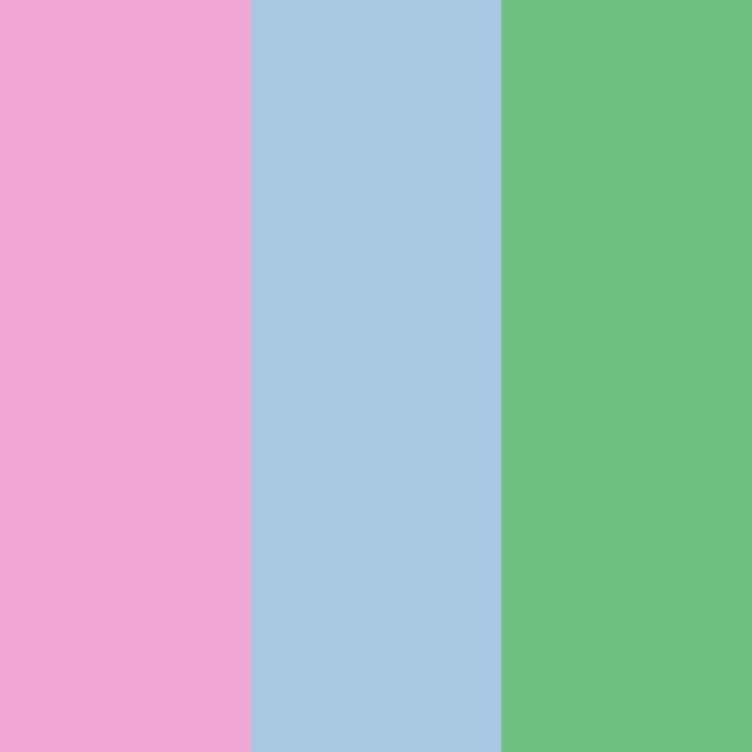 Download dreamy garden bliss color palette PNG image (square)
