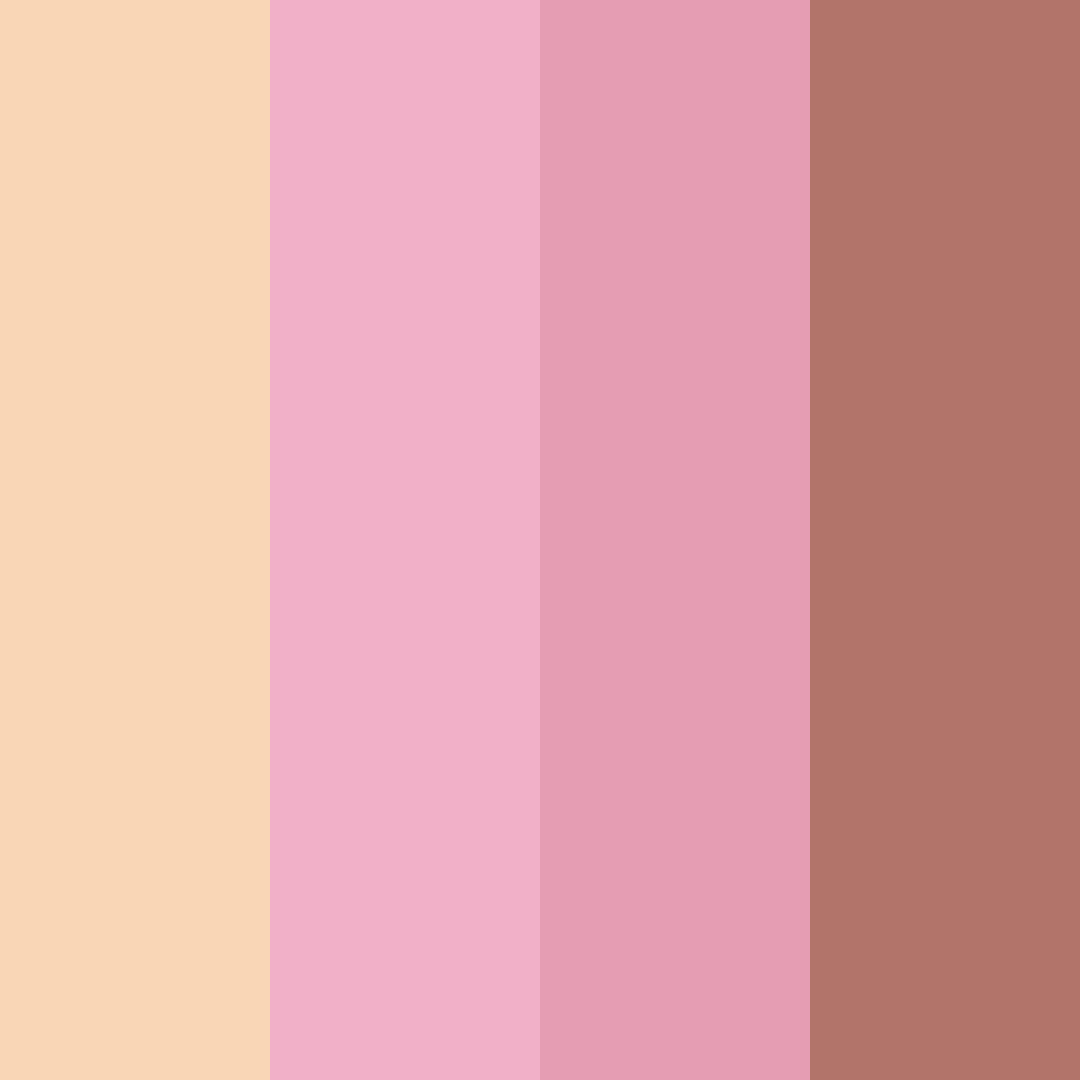 Download sweet anko dreams color palette PNG image (square)
