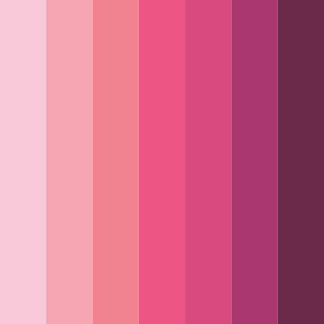 Download cotton candy dreams color palette PNG image (square)