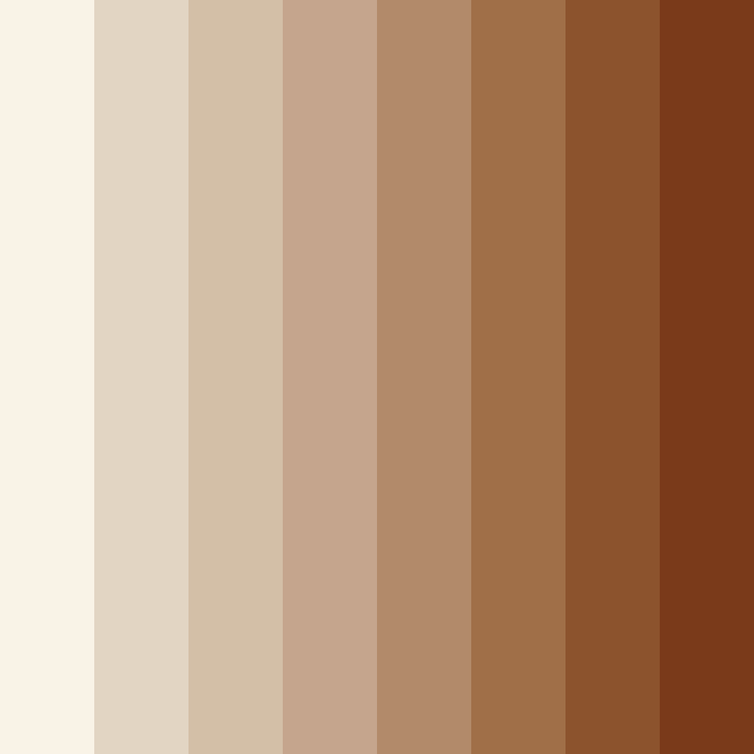 Download light beige color palette PNG image (square)