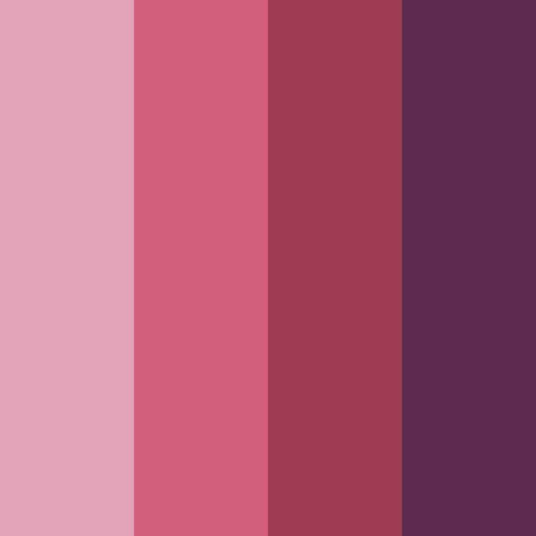 Download dark rose color palette PNG image (square)