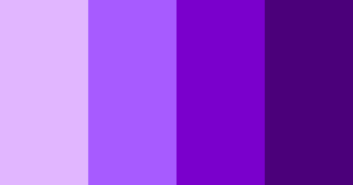 Download mystic amethyst dream color palette PNG image (landscape)