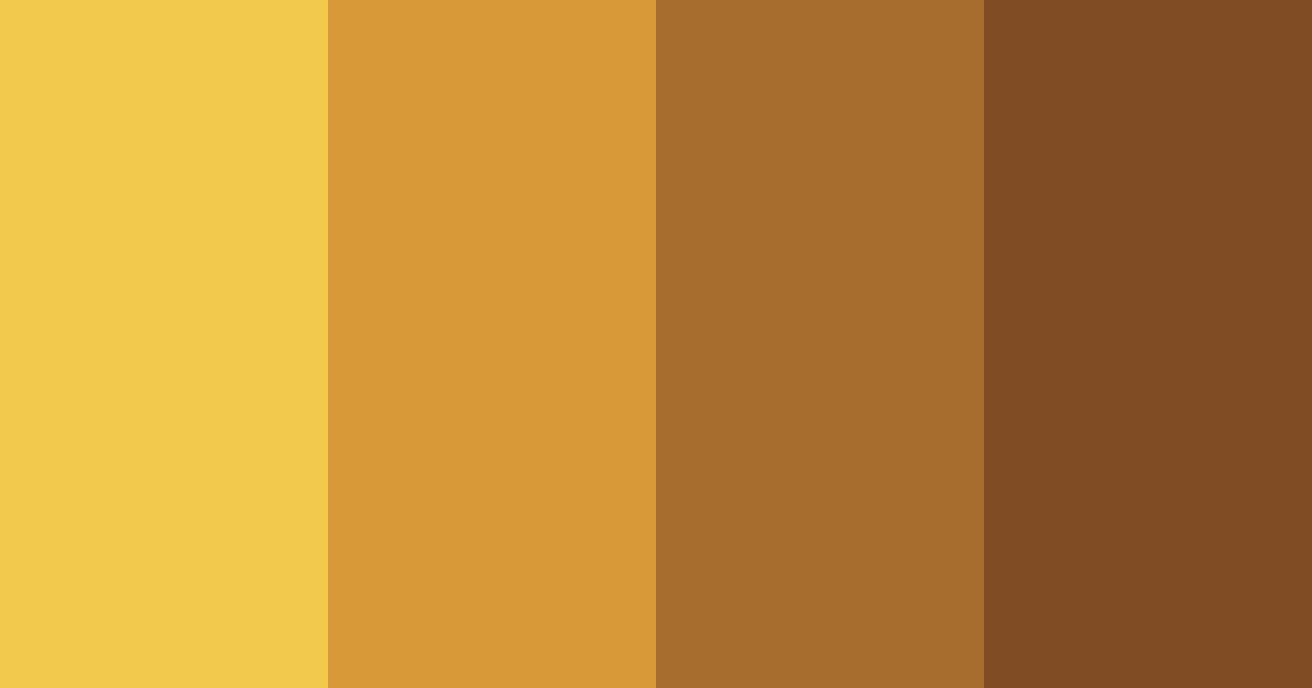 Download golden autumn embrace color palette PNG image (landscape)