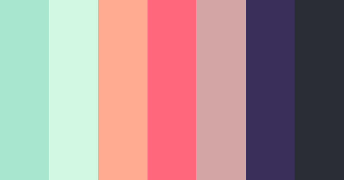 Download ethereal harmony color palette PNG image (landscape)