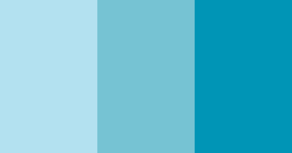 Download aqua serenade color palette PNG image (landscape)