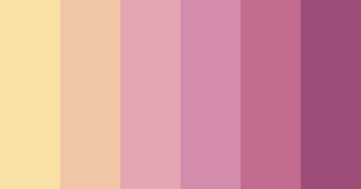 Download blossom serenade color palette PNG image (landscape)